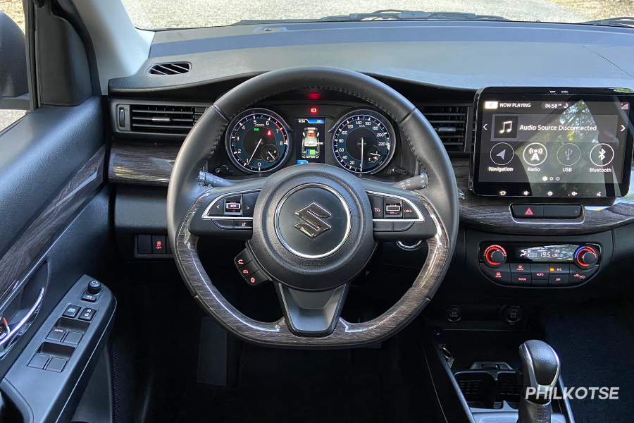 2023 Suzuki Ertiga Hybrid steering wheel